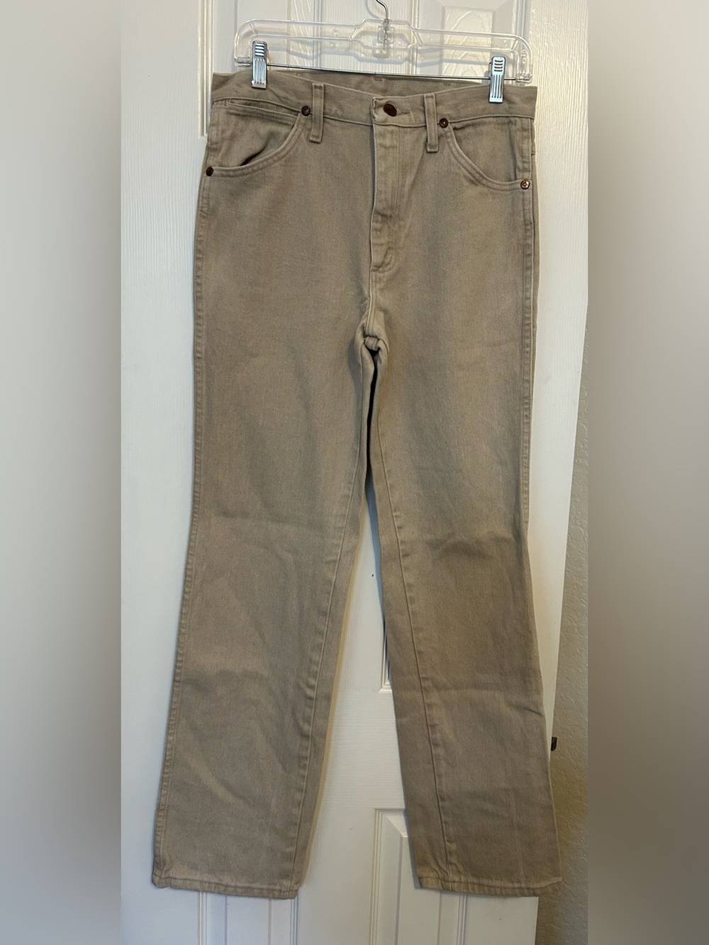 Wrangler Men's 936 Tan Slim Fit Jeans